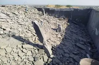 ببینید انهدام مخزن آب آشامیدنی هرمزگان