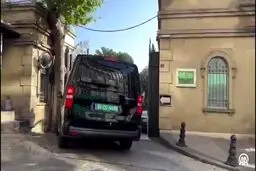 لحظه ورود هیئت‌های اروپایی به کنسولگری ایران در استانبول
