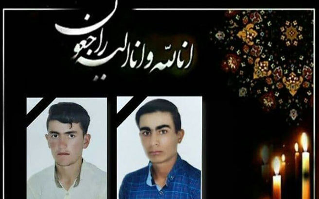 مرگ همزمان ۲ دانش آموز هشترودی / عکس

