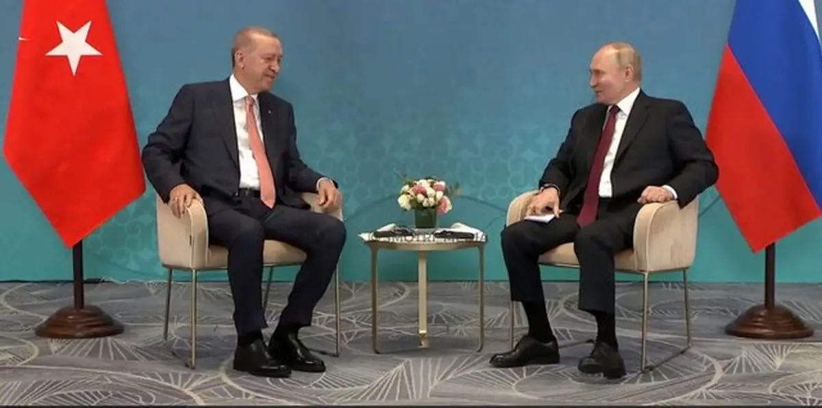 دیدار پوتین و اردوغان در شهر آستانه با موضوع همکاری هسته‌ای