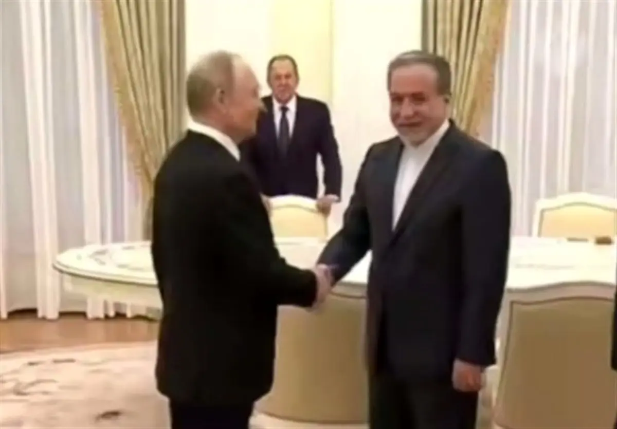 دیدار عراقچی و پوتین در کاخ کرملین