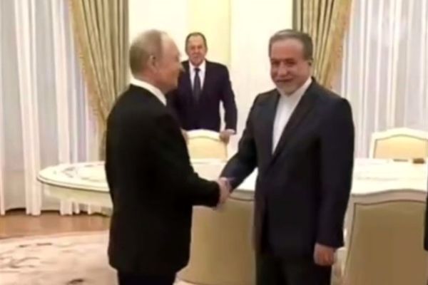دیدار عراقچی و پوتین در کاخ کرملین