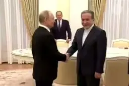 دیدار عراقچی و پوتین در کاخ کرملین