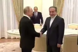 دیدار عراقچی و پوتین در کاخ کرملین