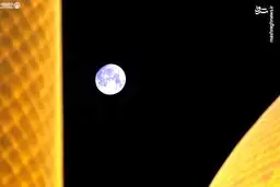 تصاویر ماه کامل بر فراز گنبد مولا علی(ع)