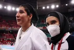  اشک‌های غم انگیز حمیده عباسعلی در المپیک