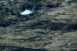 پیشروی روس ها در خاک اوکراین با پرچم آمریکا روی تانک ها