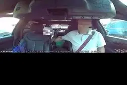 برخورد زشت ماموران آمریکای با پزشک ایرانی / بازداشت با شکستن شیشه خودرو!