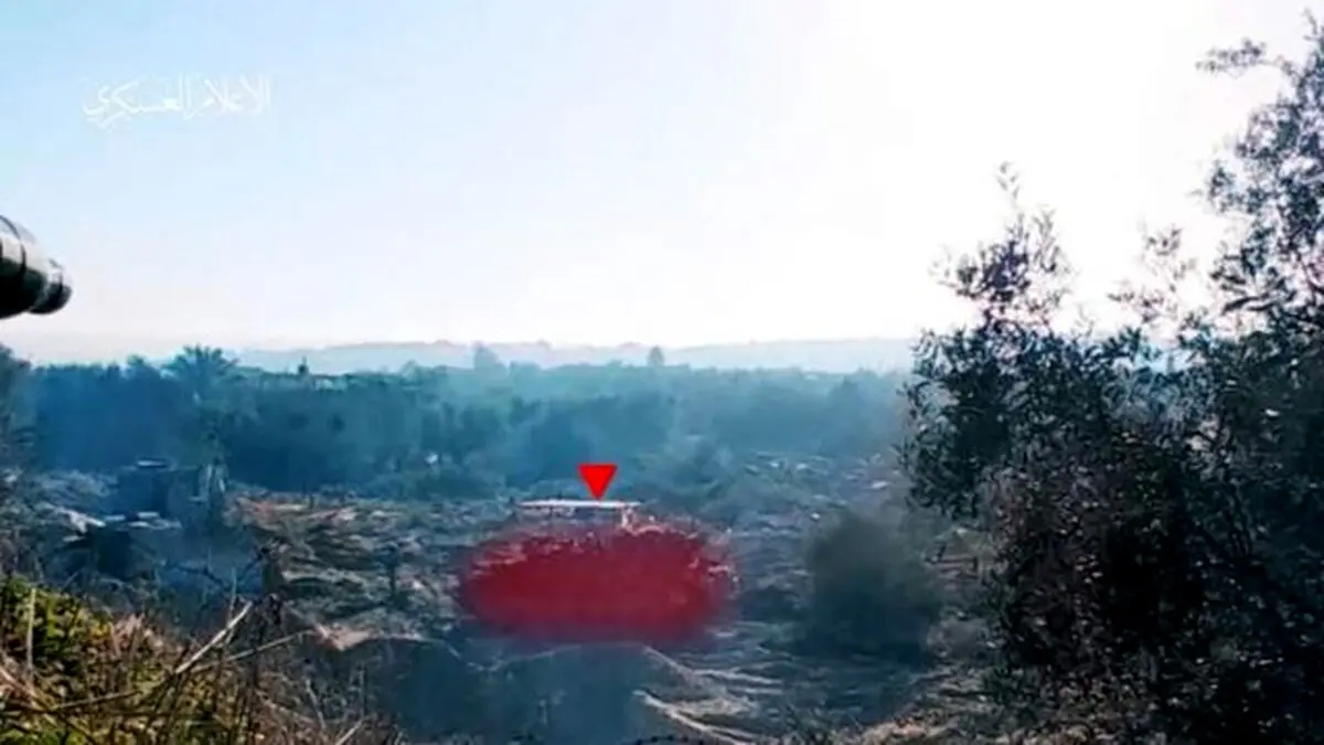 مقاومت فلسطین اشغالگران را هدف قرار داده و خودروهای‌شان را منهدم کرد
