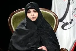 حضور «نرجس سلیمانی» دختر شهید سلیمانی در حرم حضرت عبدالعظیم 