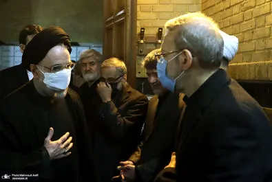 مراسم ختم همسر شهید مطهری
