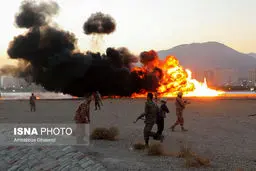 تصاویر رزمایش آبی خاکی شبیه سازی عملیات والفجر ۸