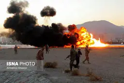تصاویر رزمایش آبی خاکی شبیه سازی عملیات والفجر ۸