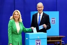 نتانیاهو در آستانه پیروزی دوباره در انتخابات اسرائیل