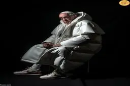 تصاویر جنجالی از پاپ با هوش مصنوعی