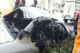فاجعه انفجار گاز پیک‌نیکی درون خودرو