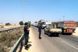 بازگشایی رسمی جاده ارتباطی شرق به غرب لیبی بعد از دو سال