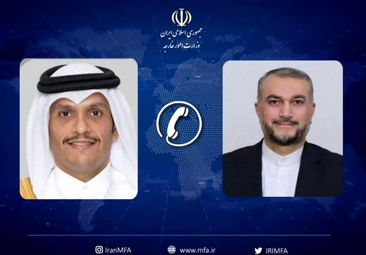 تاکید امیر عبداللهیان بر گسترش بیش از پیش مناسبات دو جانبه با قطر