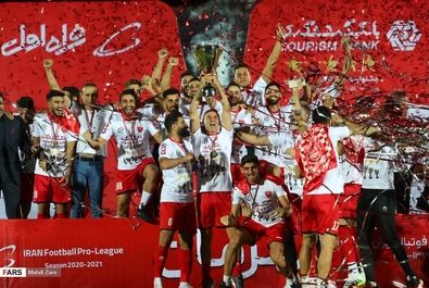 تصاویر پنجمین قهرمانی متوالی پرسپولیس