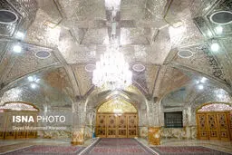 تصاویر رواق زیبای دارالحجه حرم مطهر رضوی
