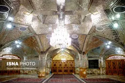 تصاویر رواق زیبای دارالحجه حرم مطهر رضوی