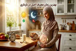 بهترین زمان خوردن آجیل در بارداری، خانم های باردار حتما بخوانند