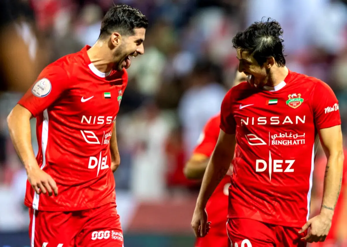 آزمون و  عزت اللهی مقابل قهرمان آسیا