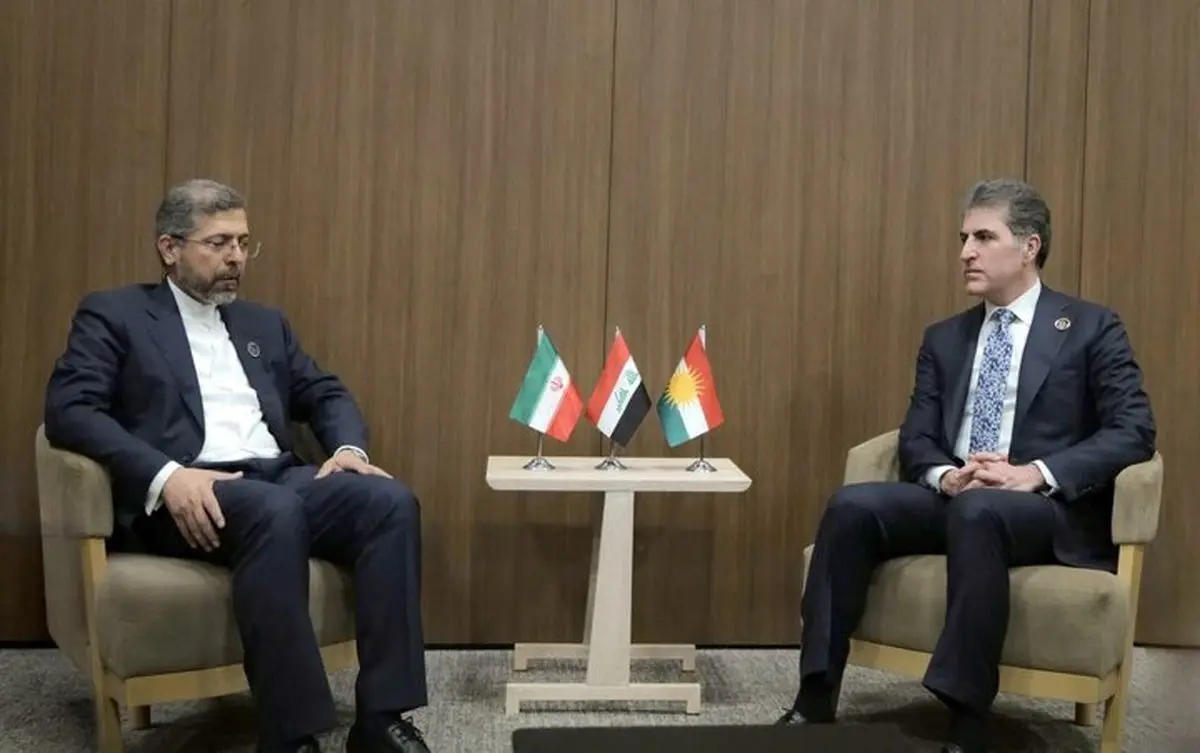 در دیدار بارزانی با معاون وزیر خارجه چه درباره جنگ گفته شد؟