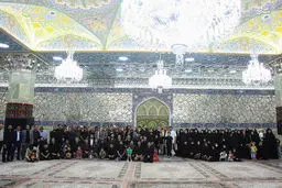 تصاویر غبارروبی حرم حضرت معصومه(س) 
