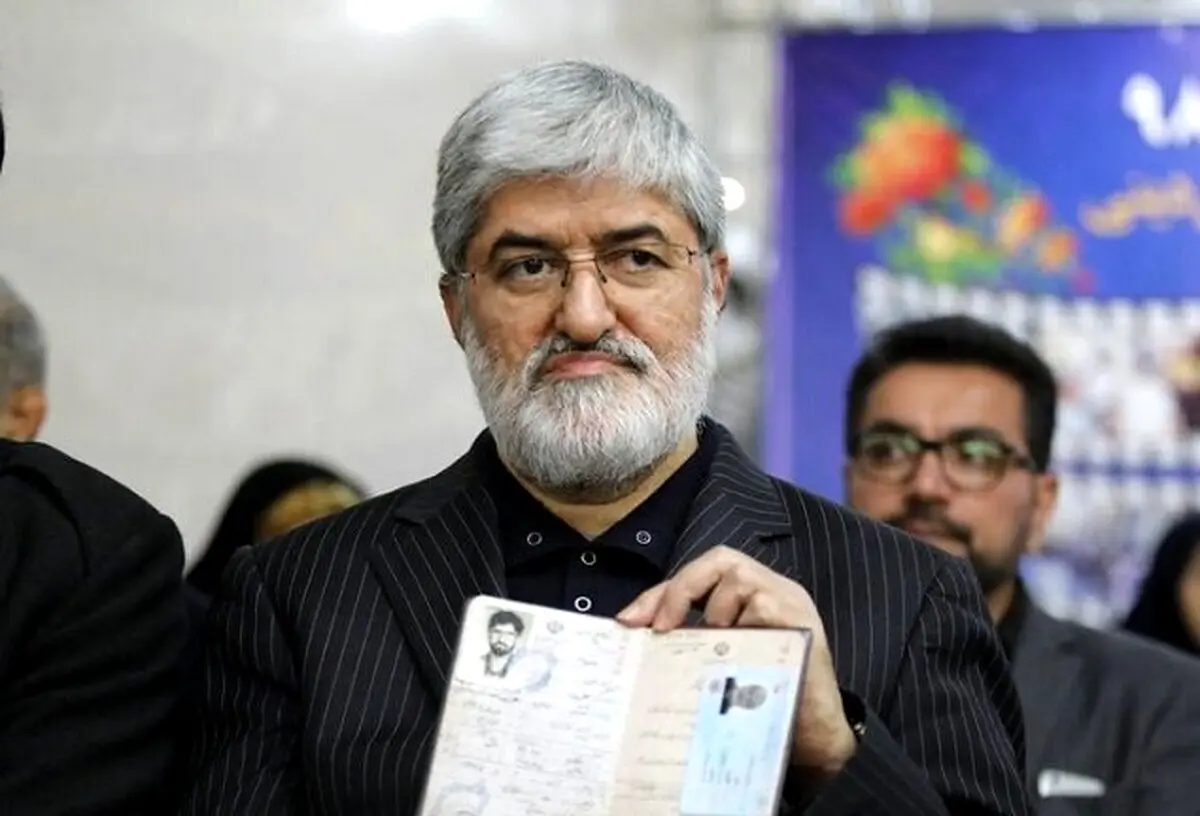 علی مطهری وارد ستاد انتخابات شد