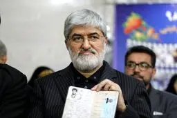 علی مطهری وارد ستاد انتخابات شد