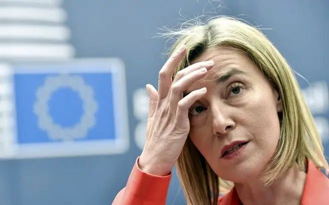 حمله پلیس به مقر اتحادیه اروپا و دستگیری فدریکا موگرینی   