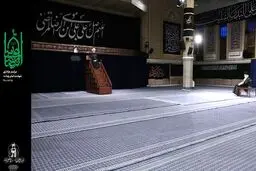 برگزاری مراسم عزاداری شهادت امام رضا با حضور رهبر انقلاب