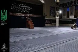 برگزاری مراسم عزاداری شهادت امام رضا با حضور رهبر انقلاب