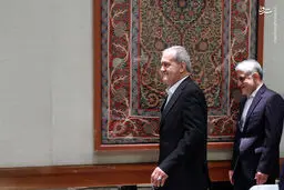تصاویر نشست پزشکیان با رسانه های آمریکایی