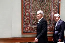 تصاویر نشست پزشکیان با رسانه های آمریکایی