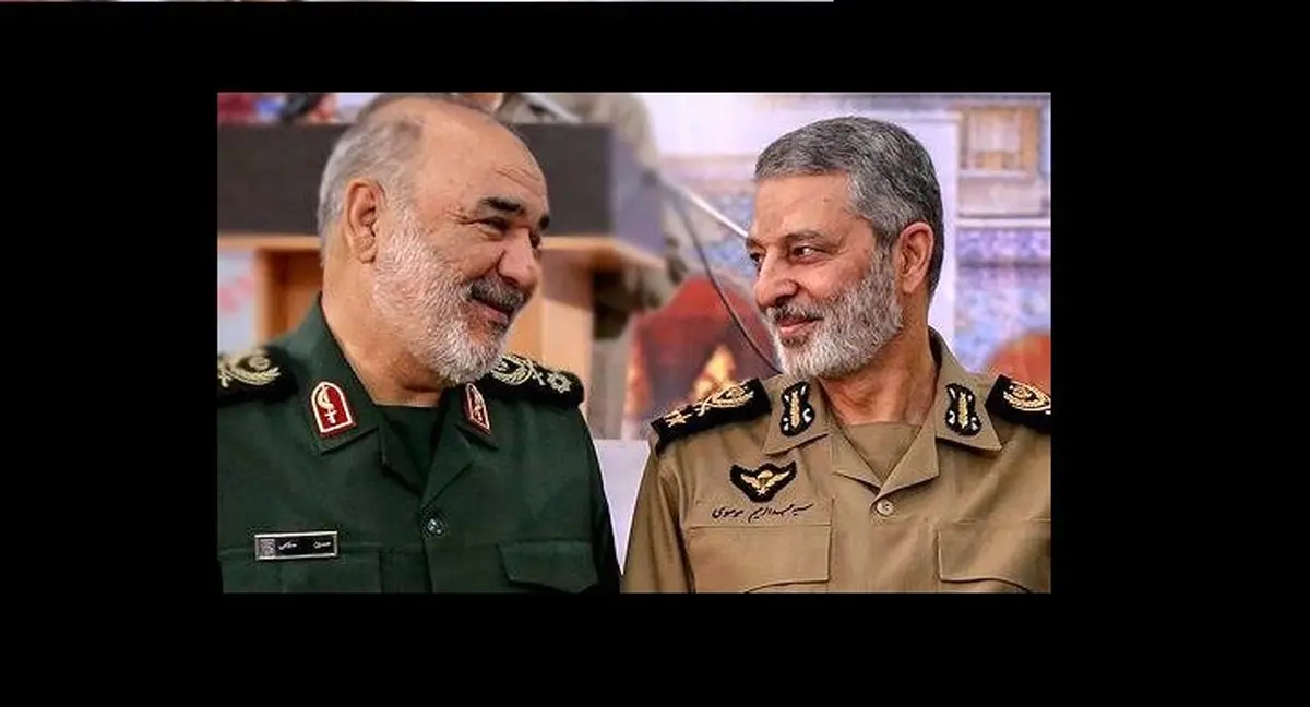 فرمانده سپاه به فرمانده ارتش پیام داد + متن پیام