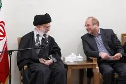 دیدار نوروزی قالیباف و هیئت رئیسه با رهبر انقلاب