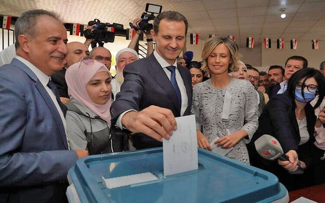 پیام تشکر بشار اسد از ملت سوریه