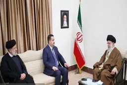 تصاویر دیدار نخست‌وزیر عراق با رهبر معظم انقلاب
