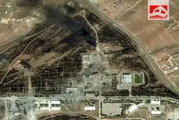 تصویر هوایی از نابودی موسسه وایزمن اسرائیل با موشک های ایران