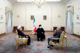 تصاویر نشست سران قوا