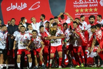 تصاویر پنجمین قهرمانی متوالی پرسپولیس