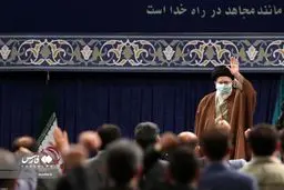 تصاویر دیدار جمعی از کارگران با رهبر معظم انقلاب