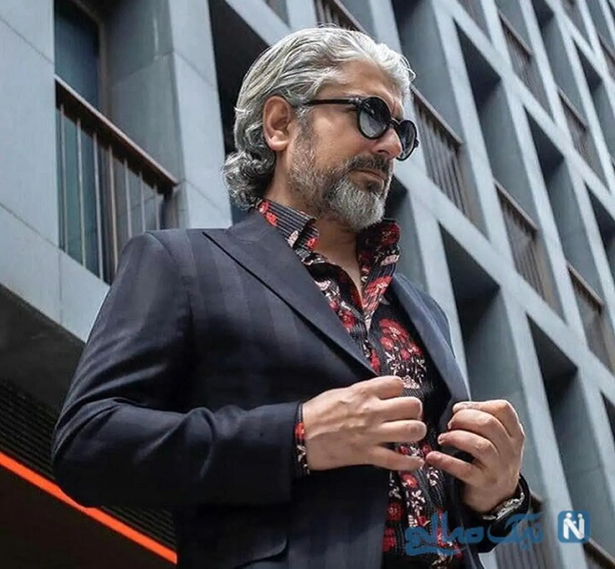 مهدی پاکدل در نمایی از سریال هم گناه 