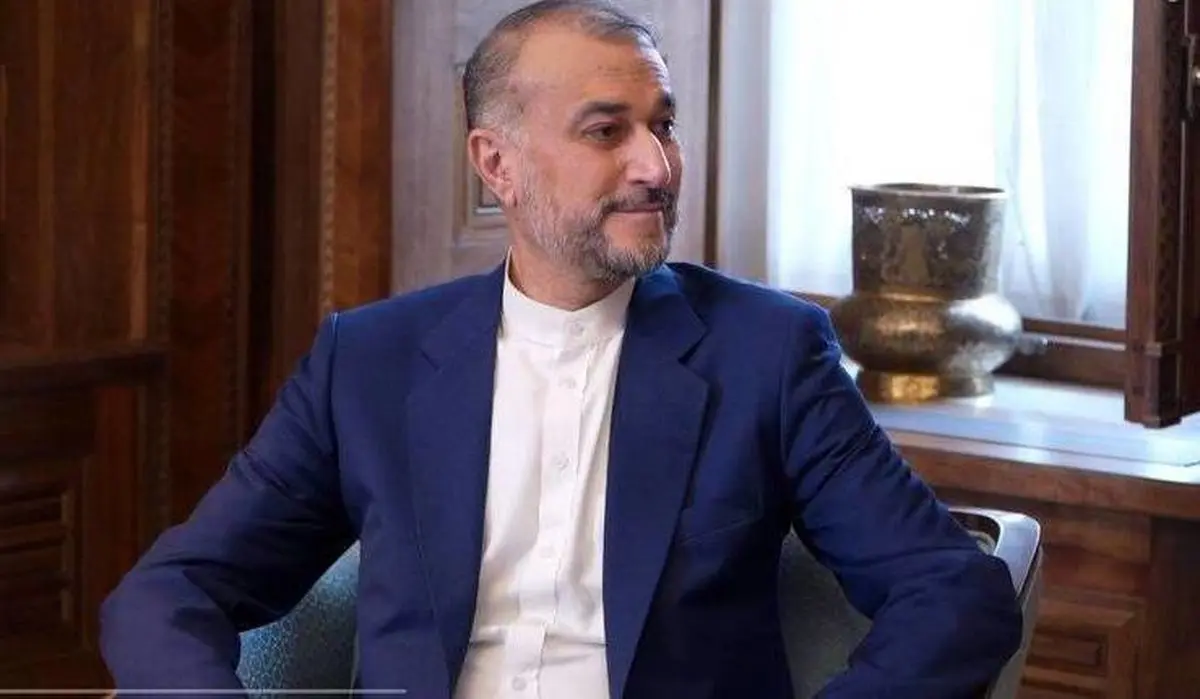 تصویری از دیدار فرزند شهید امیرعبداللهیان و ظریف