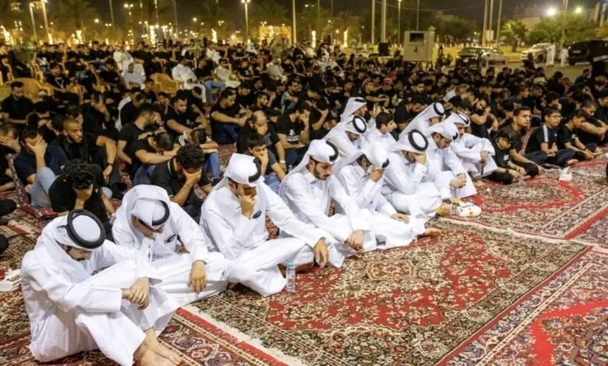مراسم پر شور عزاداری حسینی شیعیان عربستان