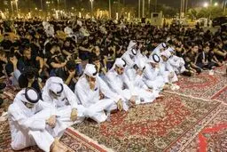 مراسم پر شور عزاداری حسینی شیعیان عربستان