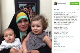 عکس اینستاگرامی نوه‌های قالیباف