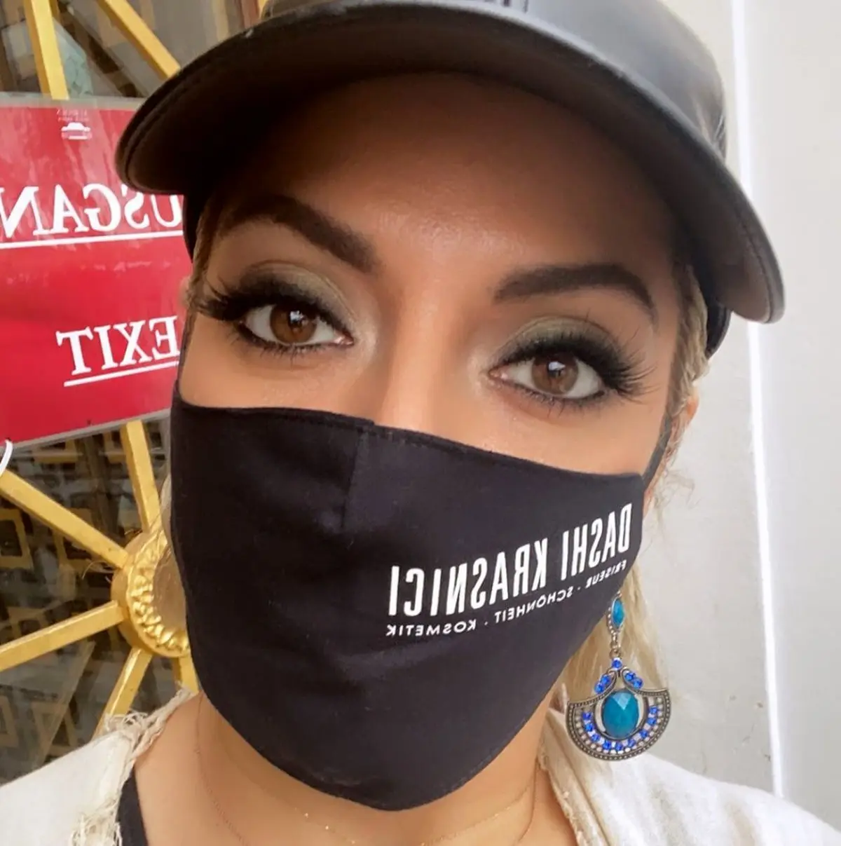 ماسکی متفاوت روی صورت مهناز افشار + عکس